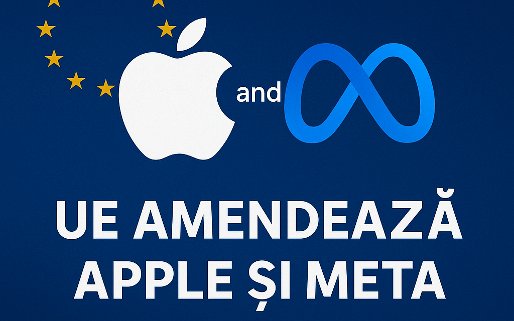 UE amendează Apple și Meta cu 700 de milioane de euro: Prima lovitură sub noua lege a piețelor digitale
