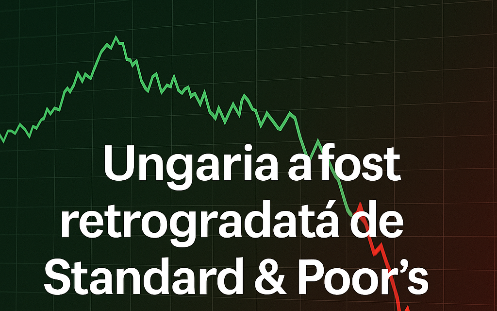 Ungaria, retrogradată de S&P: la un pas de statutul „junk”