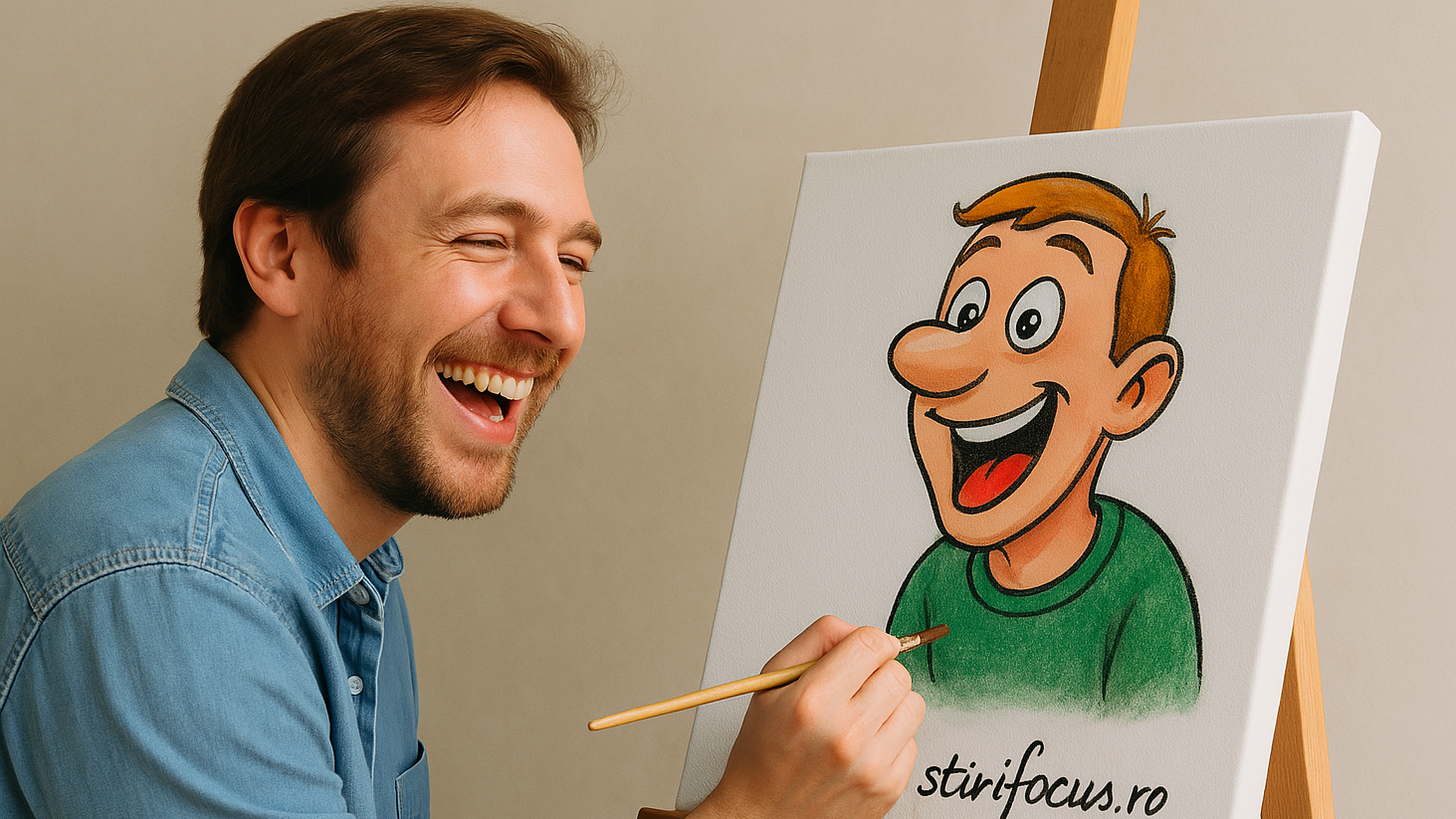 Caricatura Zilei
