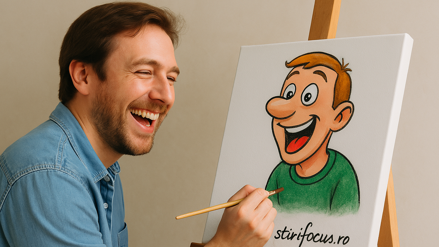 Caricatura Zilei