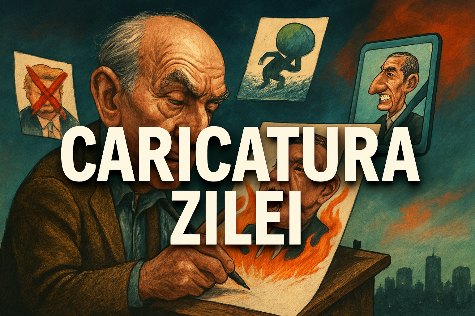 Caricatura Zilei