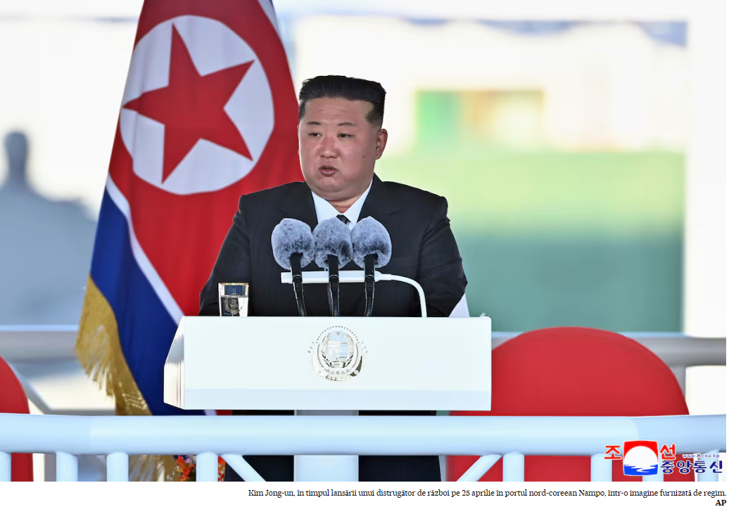 Kim Jong-un: „Eșecul navei de război este un act criminal”