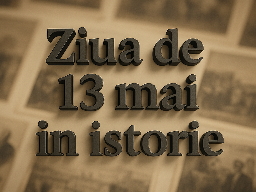 Ziua de 13 mai în istorie