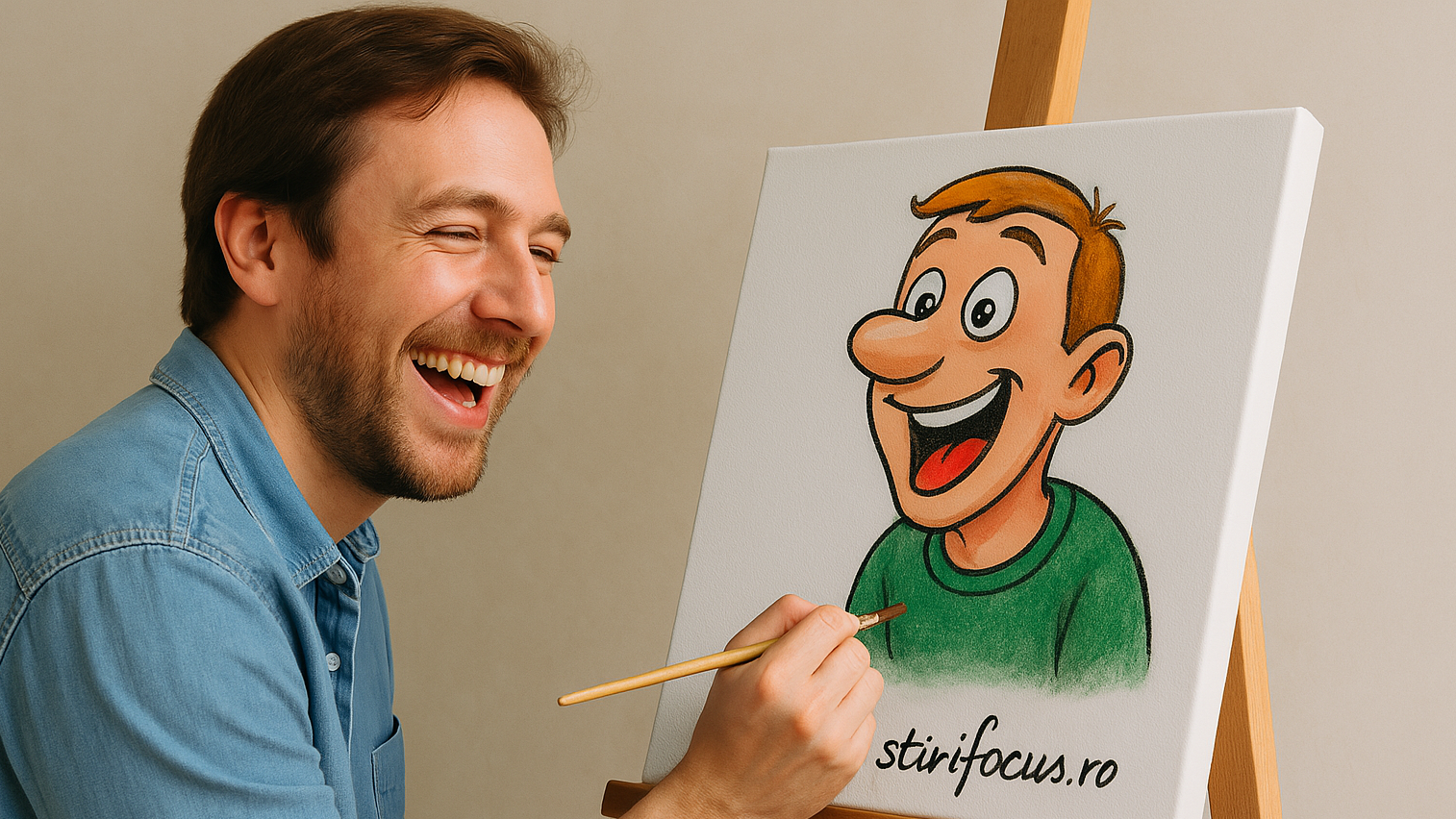 Caricatura Zilei