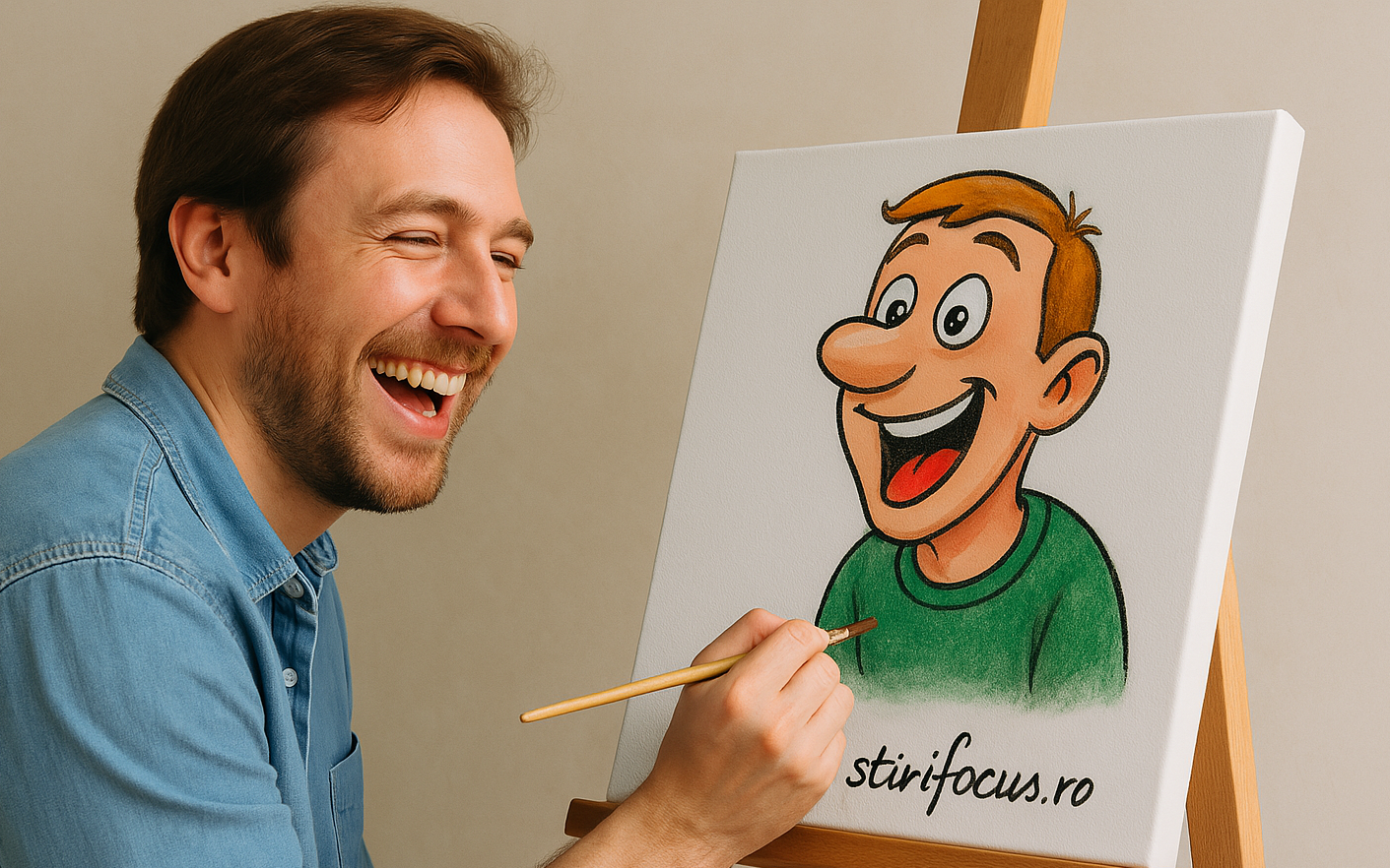 Caricatura Zilei