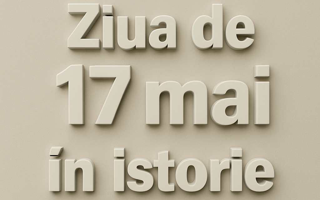 Ziua de 17 mai în istorie