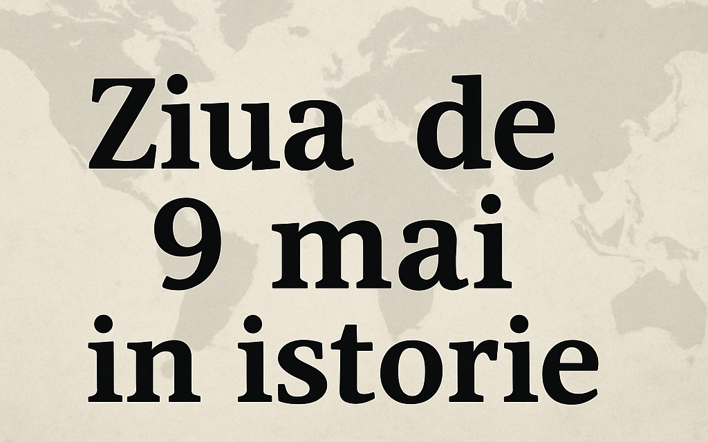 Ziua de 9 mai în istorie