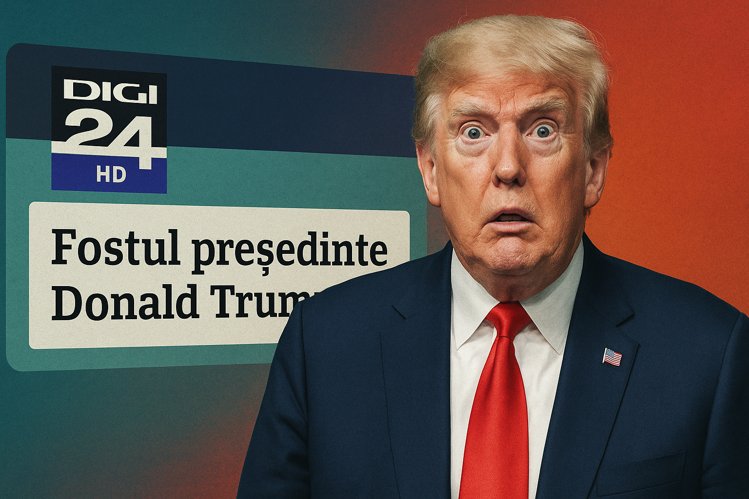 Cum a ajuns Trump „fost președinte” pe site-ul Digi24