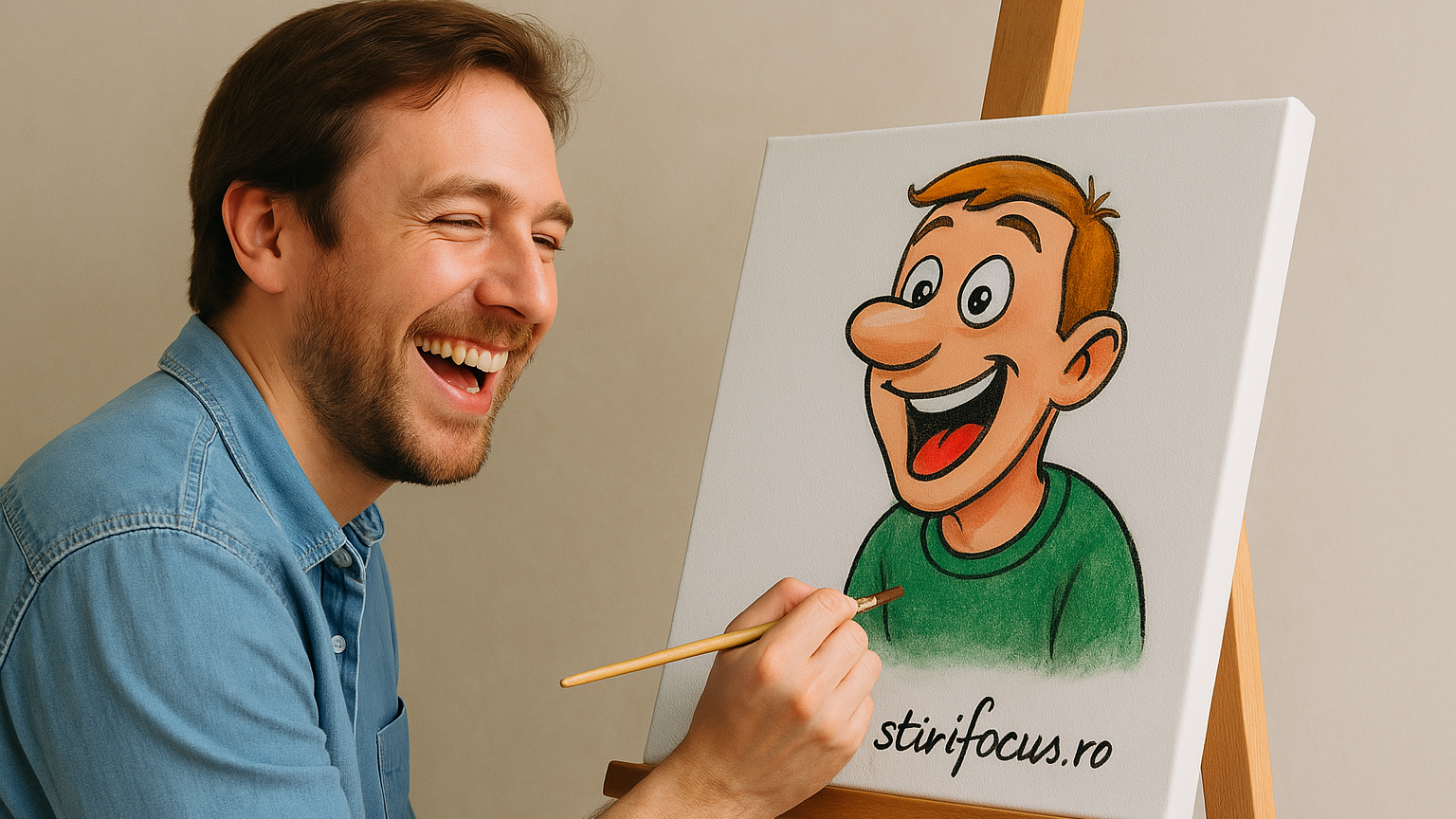 Caricatura Zilei