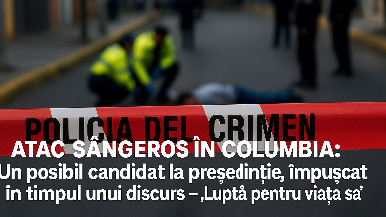 Atac sângeros în Columbia: Un posibil candidat la președinție, împușcat în timpul unui discurs – „Luptă pentru viața sa”- VIDEO