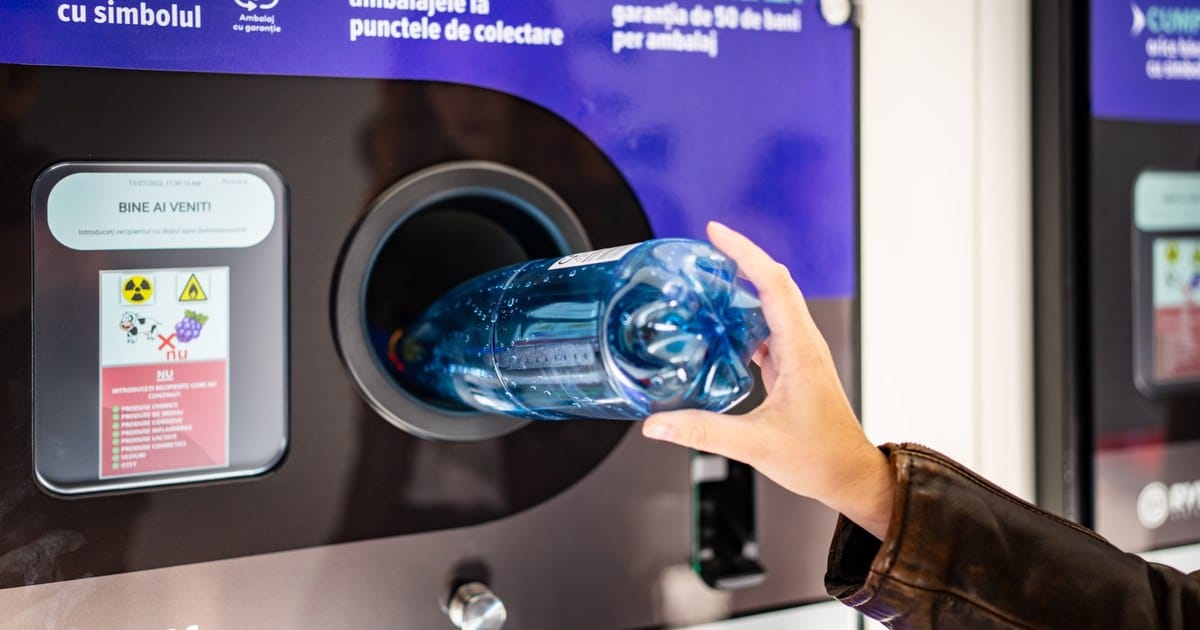 Afacere ilegală cu ambalaje: Cum a păcălit un bărbat din Chitila aparatele RVM