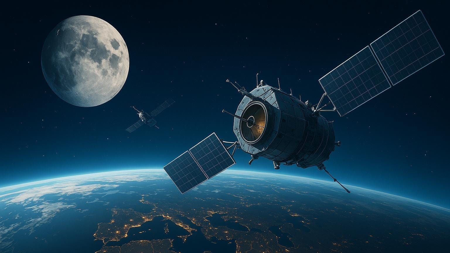 Spațiul: noua arenă a rivalității militare – de la hacking-ul sateliților la reactoare nucleare lunare