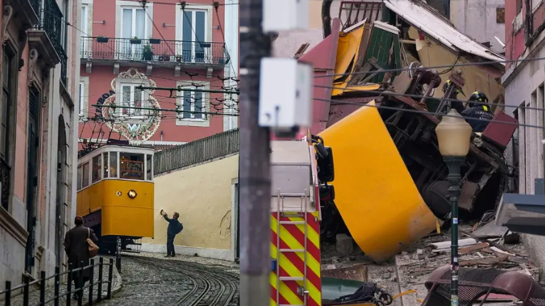 Accidentul funicularului din Lisabona: Portugalia declară zi de doliu, numărul morților ajungând la 17