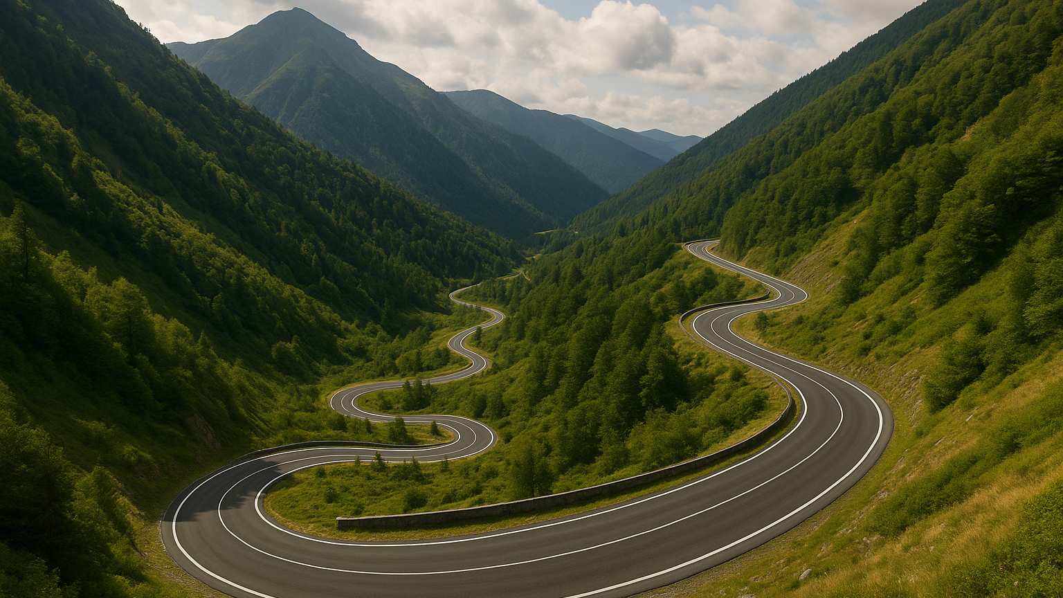 Rival pentru Transfăgărășan: DJ 684, cel mai ambițios drum montan construit în vestul României, între Timiș, Caraș-Severin și Hunedoara