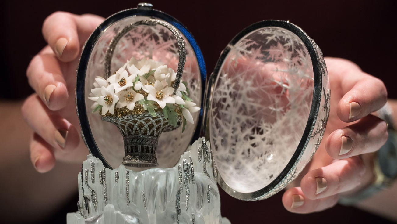 Record mondial la Christie's: oul Fabergé creat pentru mama ultimului țar a fost vândut pentru o sumă colosală