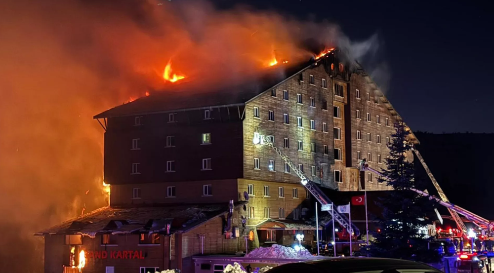 Incendiu devastator la stațiunea de schi Kartalkaya din Turcia: 10 morți și 32 de răniți imagine postare