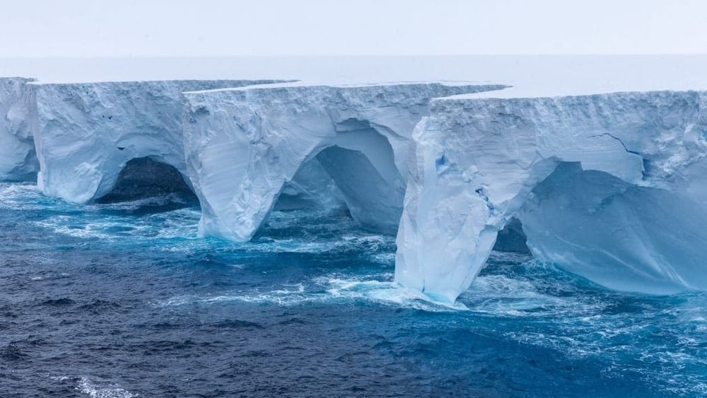 Aisbergul A23a: Gigantul de gheață eșuează lângă insula South Georgia după aproape patru decenii de derivă imagine postare