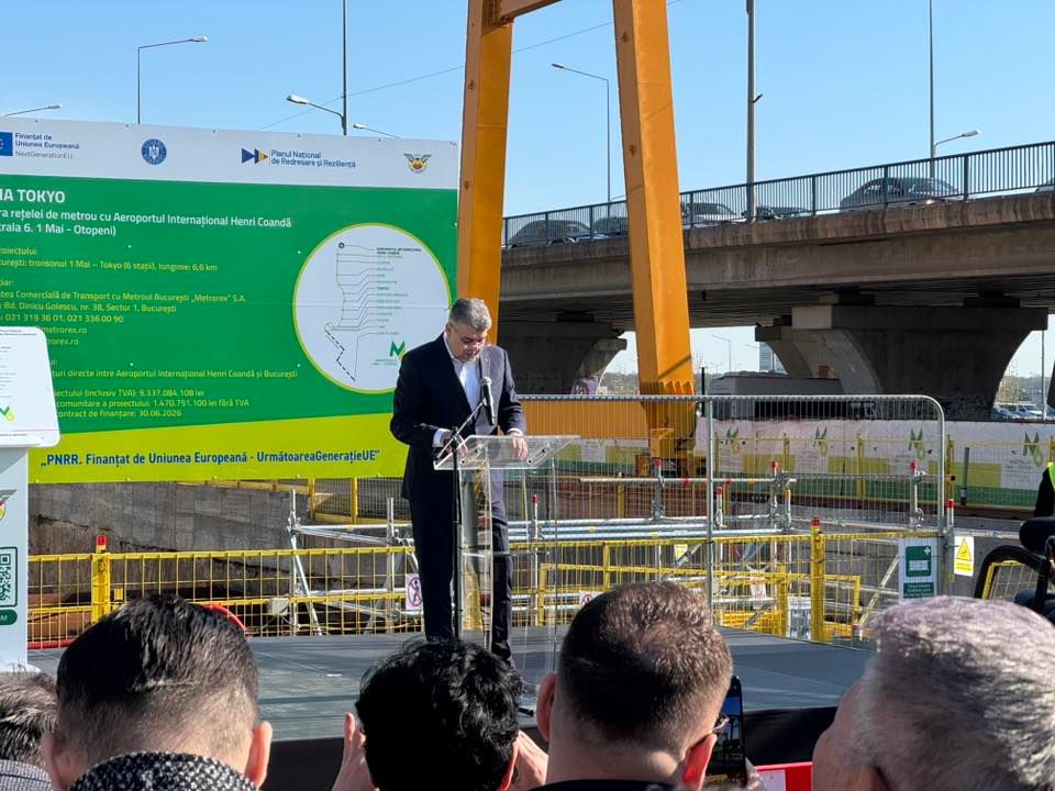 Capitala își croiește metrou spre Otopeni: prima ‘cârtiță’ sapă deja tunelul spre aeroport imagine postare