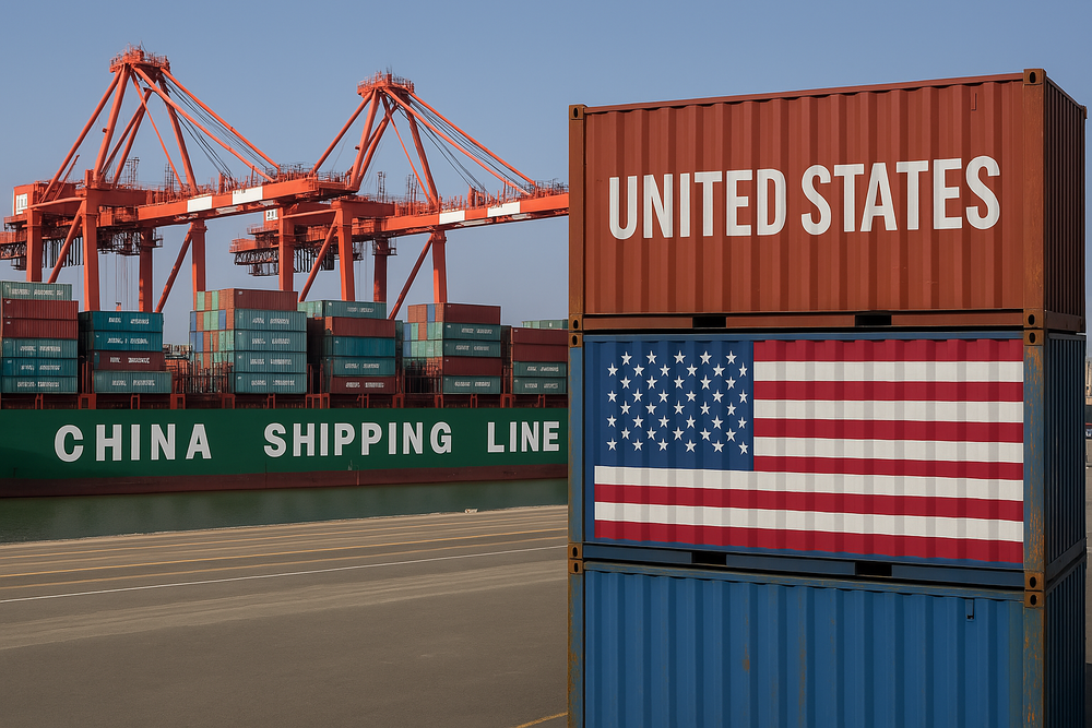 China impune tarife de 34% pentru toate produsele importate din SUA, în plină escaladare comercială imagine postare