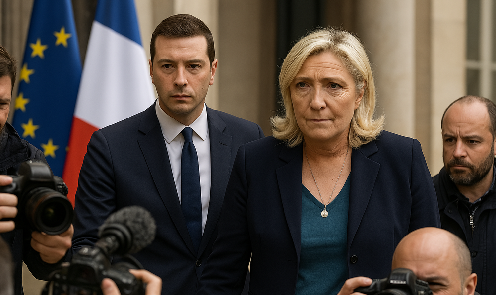 Marine Le Pen, interzisă în cursa prezidențială. Suveraniștii francezi acuză un complot politic. imagine postare