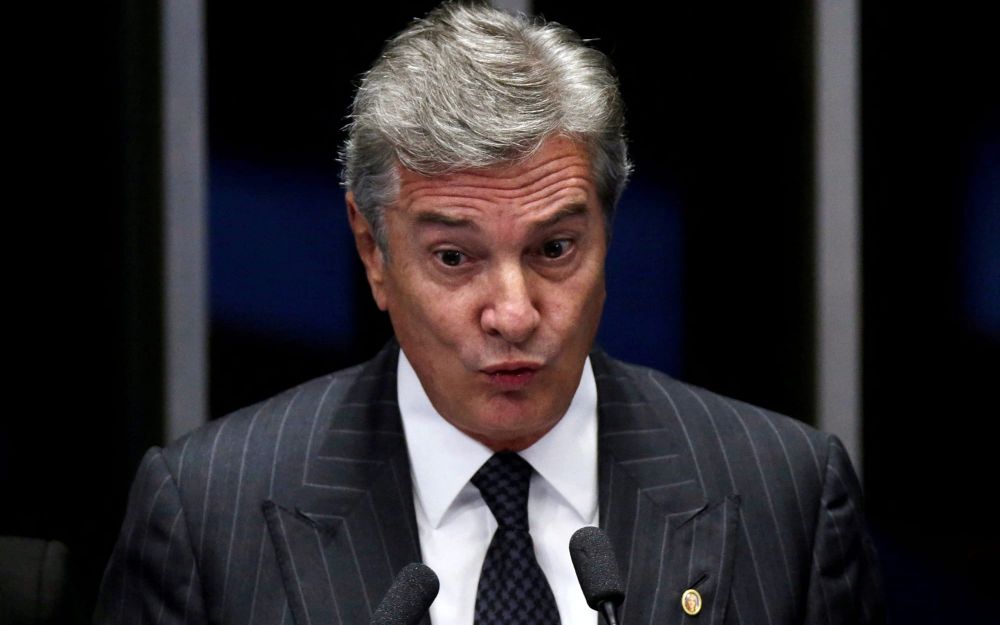 Fostul președinte al Braziliei, Fernando Collor De Mello, încarcerat pentru corupție imagine postare