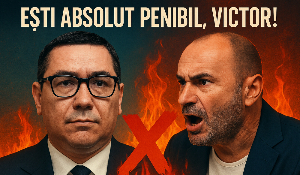 Tucă, exploziv în direct: „Ești absolut penibil, Victor!” – Moment de ruptură între doi foști prieteni în fața camerelor imagine postare