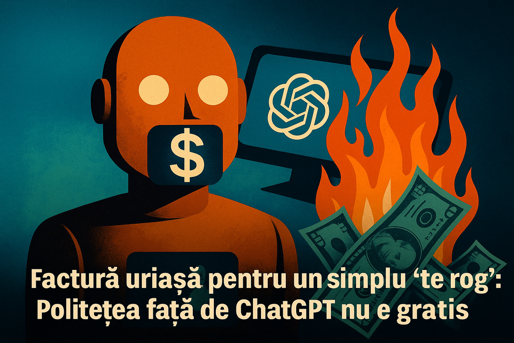 Factură uriașă pentru un simplu „te rog”: Politețea față de ChatGPT nu e gratis imagine postare