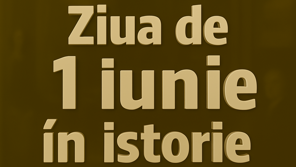 Ziua de 1 iunie în istorie imagine postare