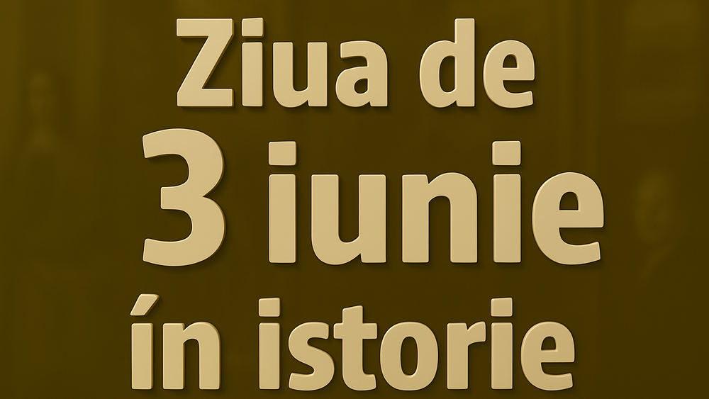 Ziua de 3 iunie în istorie imagine postare