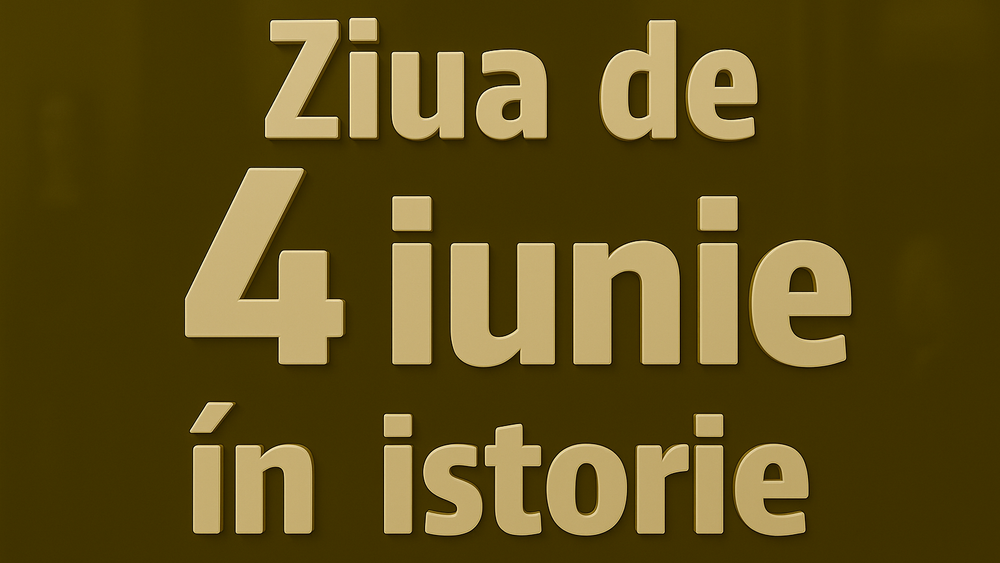 Ziua de 4 iunie în istorie imagine postare