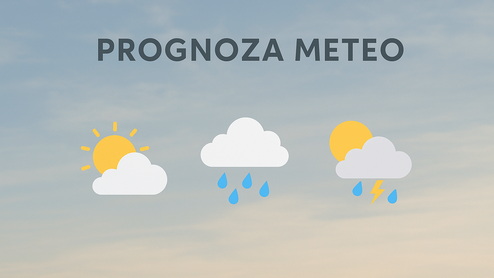 Prognoza Meteo 23 Mai 2025 – Vreme instabilă în aproape toată țara imagine postare