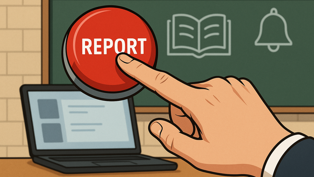 „Butonul roșu” intră în școli: sesizări anonime pentru violență, bullying și droguri imagine postare