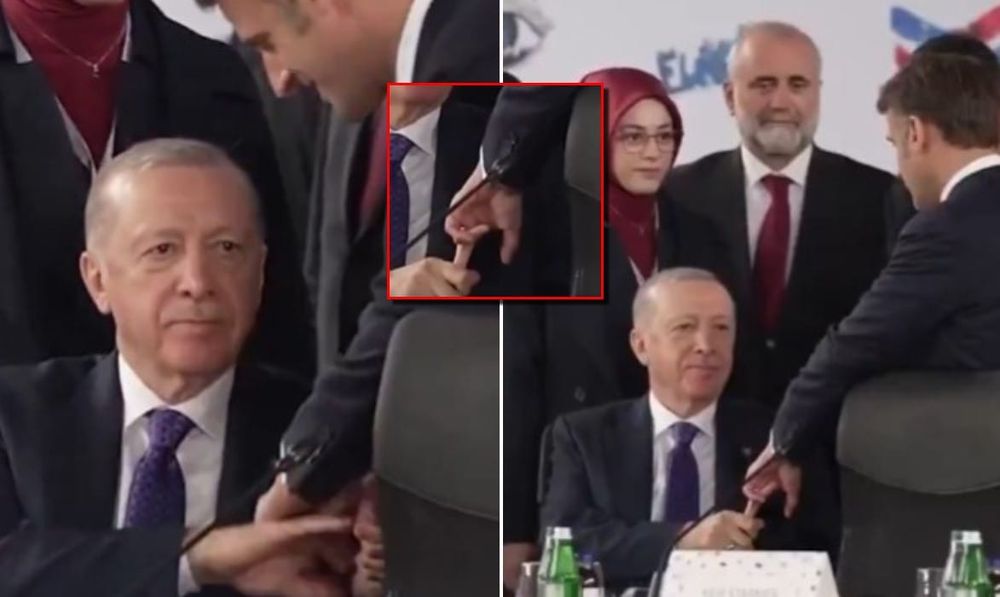 Un gest, o strategie: Erdogan îl prinde pe Macron în capcana simbolurilor de putere - Video imagine postare