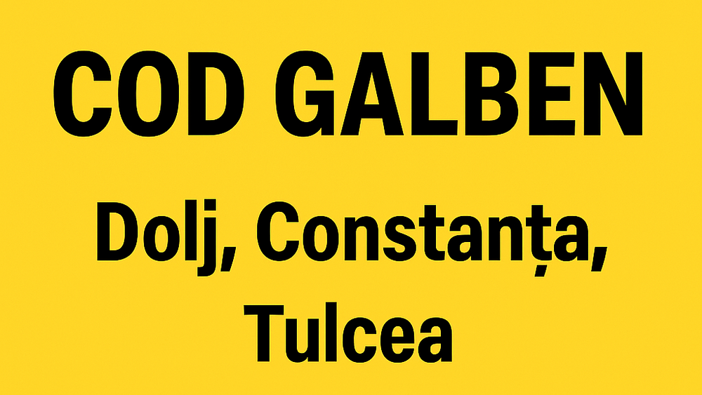 Cod galben de furtuni în România: vijelii, grindină și ploi torențiale anunțate de ANM imagine postare