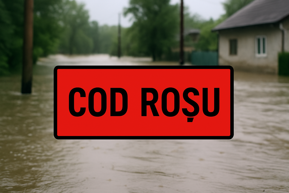 Cod roșu de viituri  în 11 județe: avertizări severe valabile până joi imagine postare