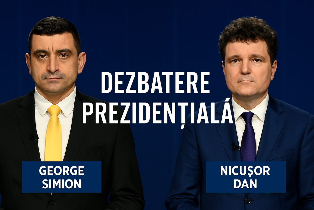 Dezbatere prezidențială: George Simion și Nicușor Dan, față în față la Euronews România- Video imagine postare