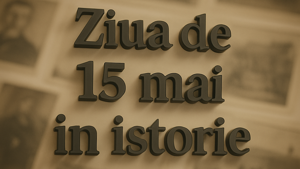 Ziua de 15 mai în istorie imagine postare