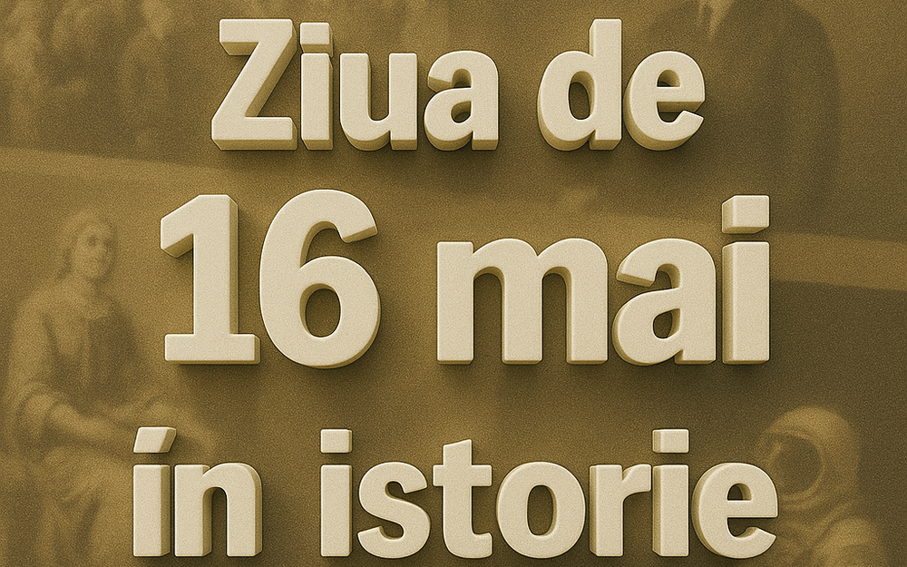 Ziua de 16 mai în istorie imagine postare