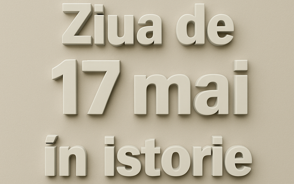 Ziua de 17 mai în istorie imagine postare