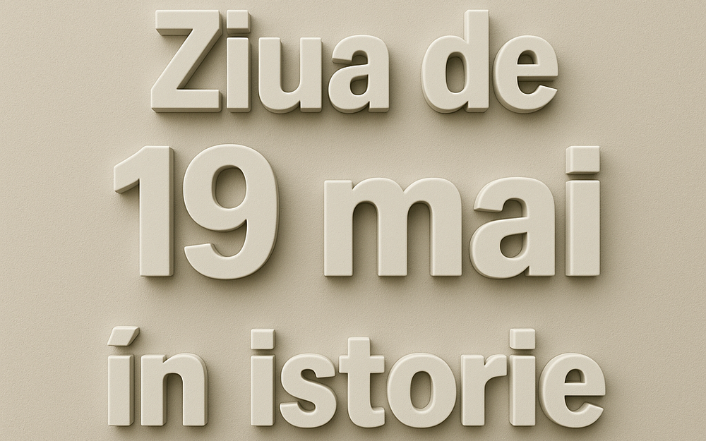 Ziua de 19 mai în istorie imagine postare