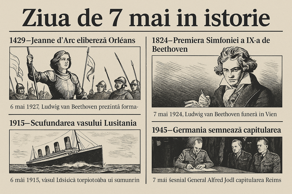 Ziua de 7 mai în istorie imagine postare