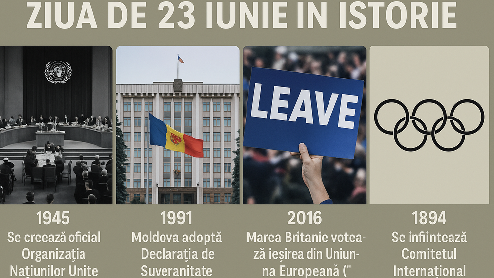 Ziua de 23 iunie în istorie imagine postare