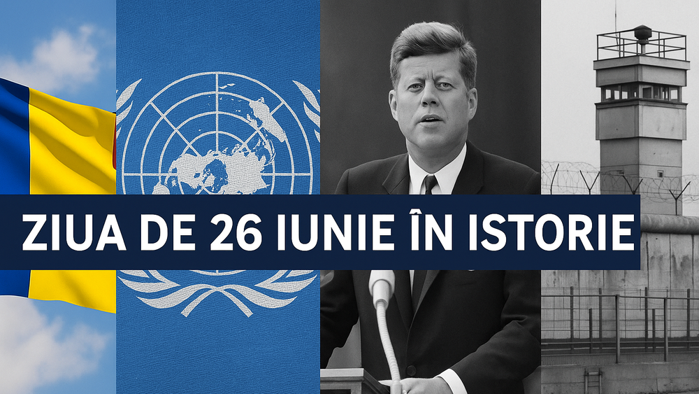 Ziua de 26 iunie în istorie imagine postare