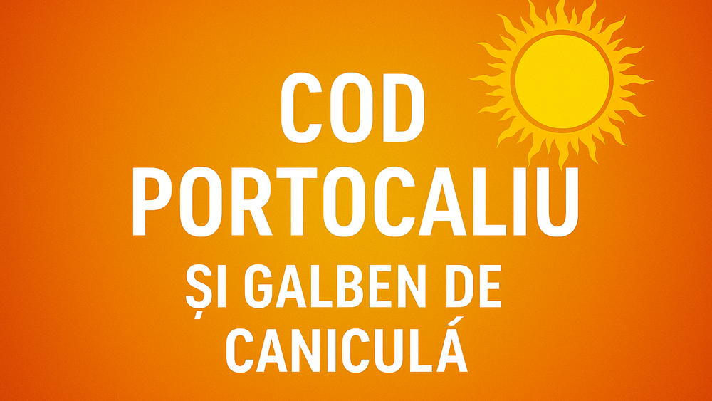 Alertă meteo în România: Cod Portocaliu și Galben de caniculă în aproape toată țara imagine postare