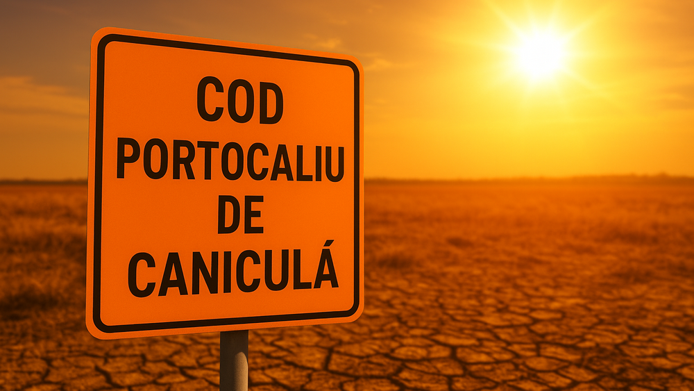 Cod portocaliu de caniculă în România: temperaturi de până la 37 de grade în vestul țării imagine postare