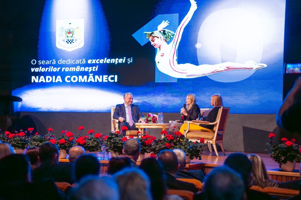 „Anul Nadia Comăneci”: Seară de gală sub auspiciile Marii Loji Naționale din România. Onoruri de grad înalt pentru „Zeița de la Montreal” imagine postare