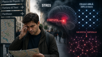 De ce te rătăcești mai ușor când ești stresat: cortizolul poate „bruia" GPS-ul intern al creierului imagine postare