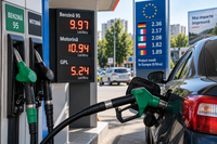 Motorina se apropie de 11 lei, deși acciza e redusă la maximum. România rămâne totuși sub media UE la pompă imagine postare