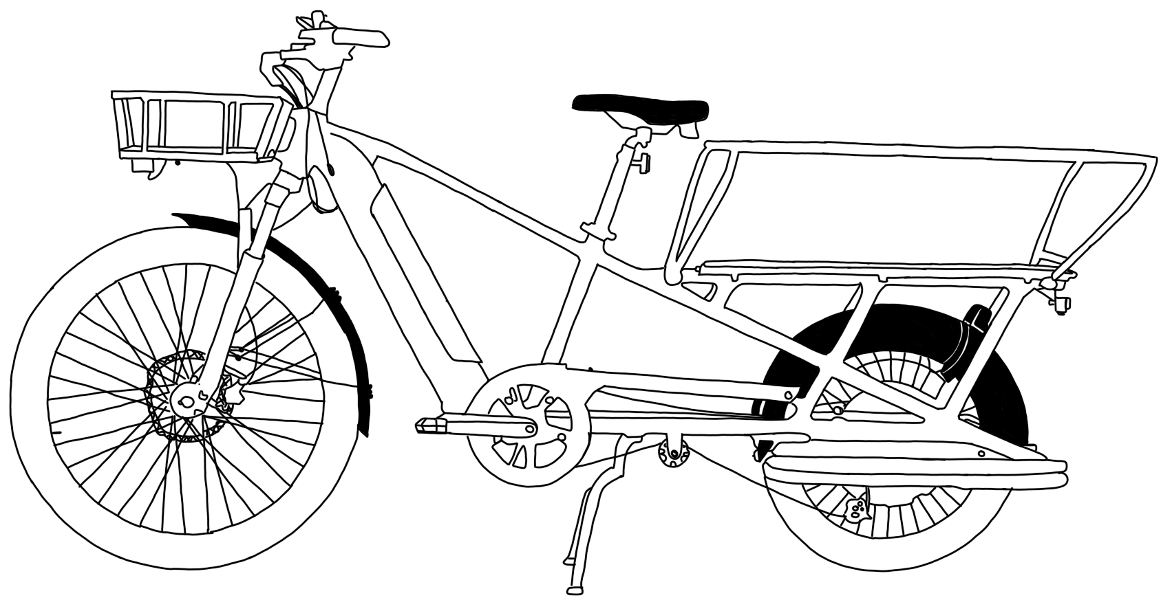 dessin décahtlon R500E