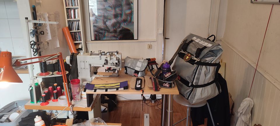 Atelier de Lucas Sentou